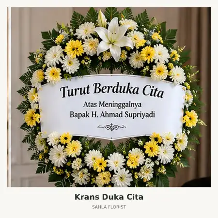 Krans Bunga Duka Prembun